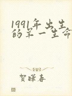 1991年出生的羊一生命运如何