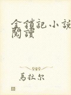 金锁记小说全文阅读封面