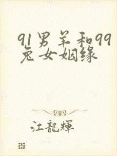 91男羊和99兔女姻缘封面