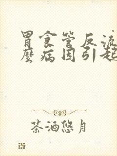 胃食管反流是什么病因引起的