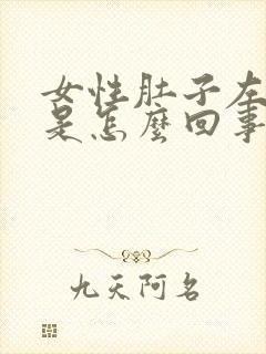 女性肚子左边痛是怎么回事封面