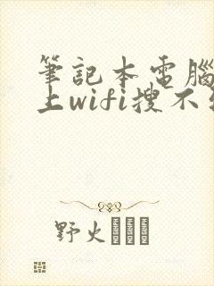 笔记本电脑连不上wifi搜不到网络