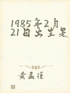 1985年2月21日出生是什么命