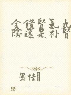 金馈肾气丸补肾阴还是补肾阳