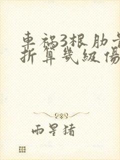 车祸3根肋骨骨折算几级伤残封面