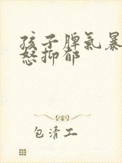 孩子脾气暴躁易怒抑郁