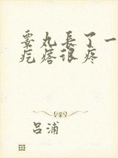 睾丸长了一个小疙瘩很疼