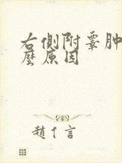 右侧附睾肿痛什么原因封面