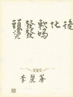 头发软化后可以烫发吗封面