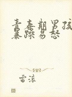 青春期男孩脾气暴躁易怒