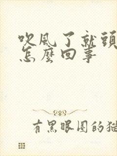 吹风了就头痛是怎么回事