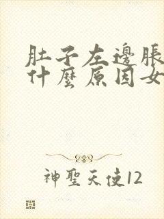 肚子左边胀痛是什么原因女性