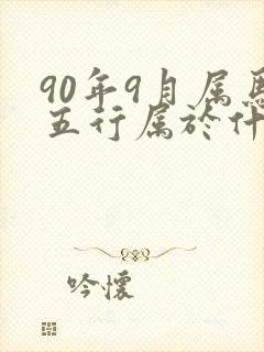 90年9月属马五行属于什么命封面