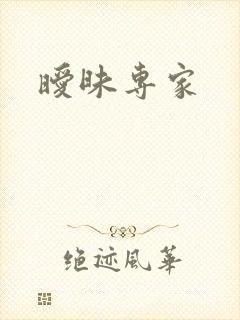 暧昧专家封面