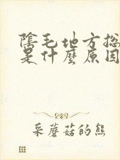 阴毛地方总是痒是什么原因