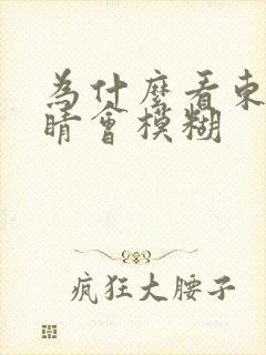 为什么看东西眼睛会模糊