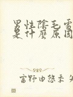 男性阴毛处瘙痒是什么原因