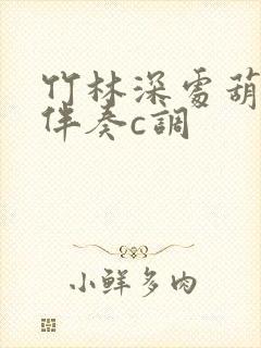 竹林深处葫芦丝伴奏c调