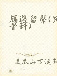 雁过留声(兄妹骨科)