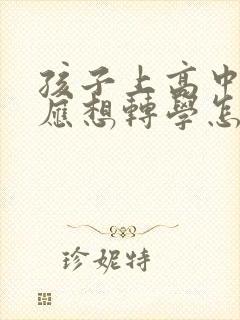 孩子上高中不适应想转学怎么办封面