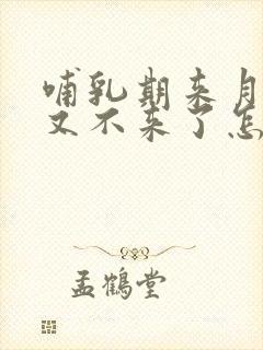 哺乳期来月经了又不来了怎么回事