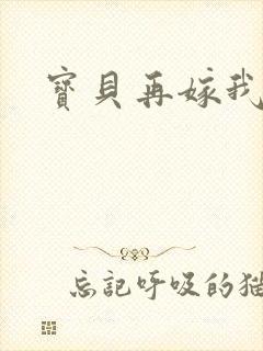 宝贝再嫁我一次