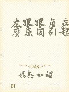 左眼眼角疼是什么原因引起的