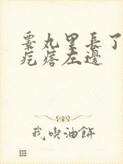 睾丸里长了个硬疙瘩左边