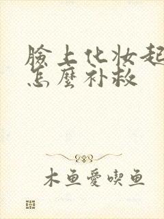 脸上化妆起皮了怎么补救