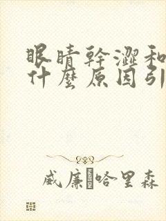 眼睛干涩和痒是什么原因引起的
