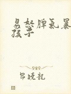 易怒脾气暴躁的孩子