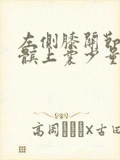 左侧膝关节腔及髌上囊少量积液