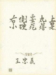 右侧睾丸上有个小硬疙瘩是怎么回事