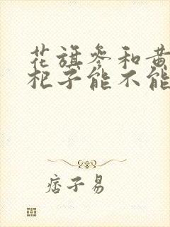 花旗参和黄芪枸杞子能不能泡水喝?