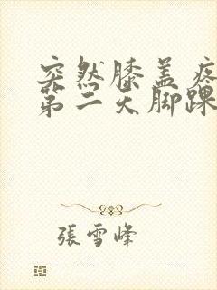 突然膝盖疼之后第二天脚踝疼怎么办