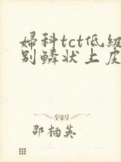 妇科tct低级别鳞状上皮内病变严重吗