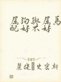 属狗与属马的婚配好不好
