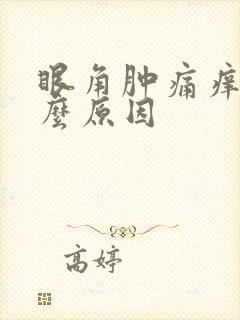 眼角肿痛痒是什么原因