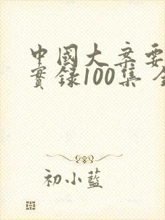 中国大案要案纪实录100集 全集