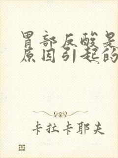 胃部反酸是什么原因引起的封面