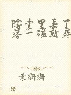 阴囊里长了个疙瘩一碰就疼封面