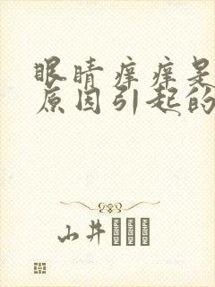 眼睛痒痒是什么原因引起的封面
