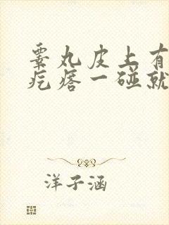睾丸皮上有一个疙瘩一碰就疼