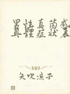 男性真菌感染的具体症状表现封面
