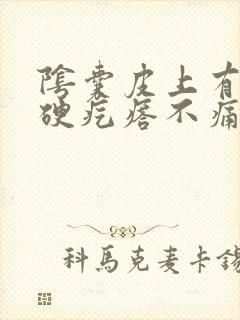 阴囊皮上有个小硬疙瘩不痛不痒