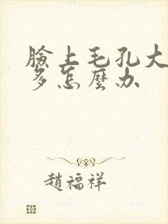 脸上毛孔大粉刺多怎么办封面