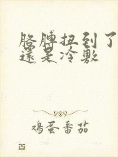 胳膊扭到了热敷还是冷敷封面