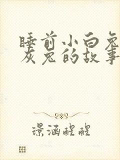 睡前小白兔和小灰兔的故事