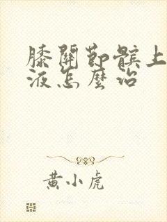 膝关节髌上囊积液怎么治