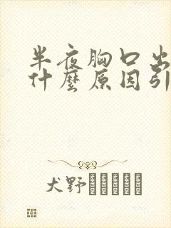 半夜胸口出汗是什么原因引起的封面